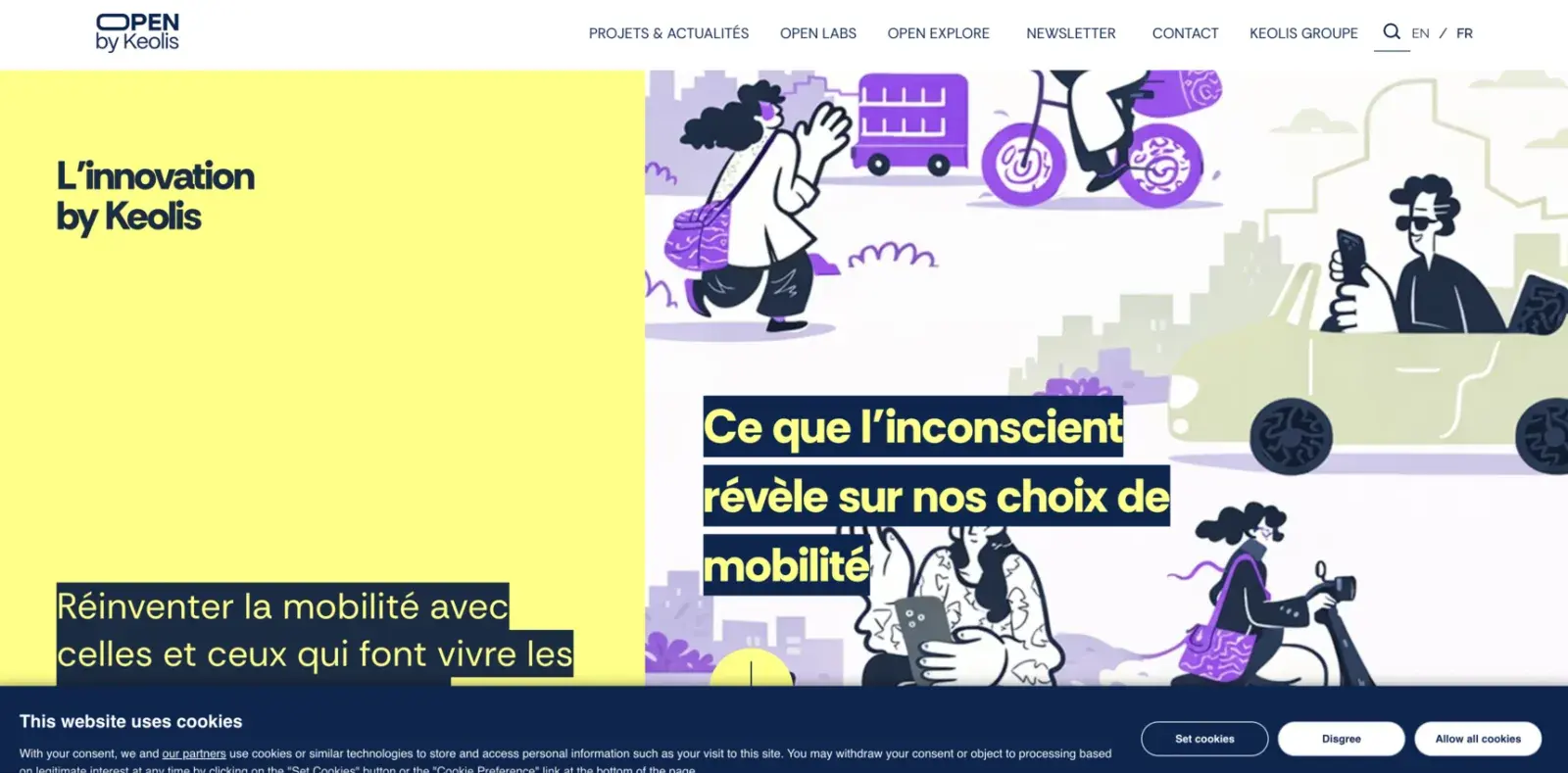Open by Keolis innovation portal